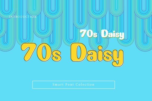 70s Daisy: Capturing Groovy Retro Vibes in Your Designs