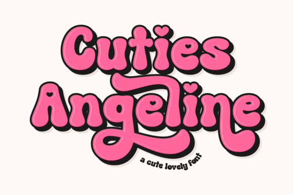 Cuties Angeline: A Font That Radiates Sweetness