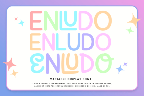 Enludo Duo: A Typeface That Sparks Joy in Every Design