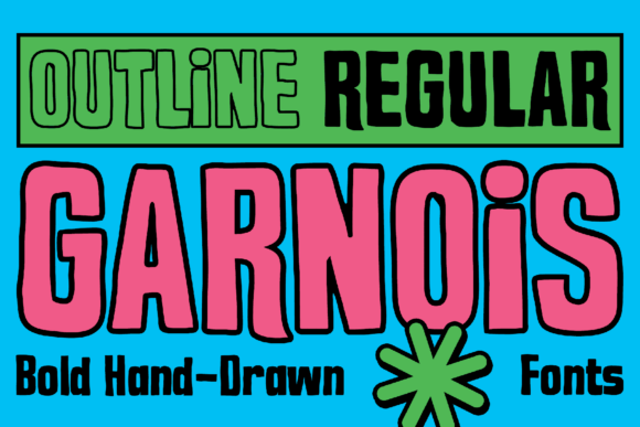 Garnois: The Hand-Drawn Typeface That Commands Attention