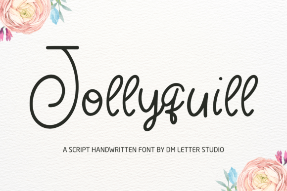 Jollyquill: The Friendly Script Font for Real-World Design