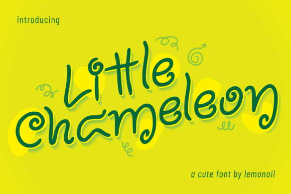 Little Chameleon: A Playful Typeface That Adapts to Your Creativity