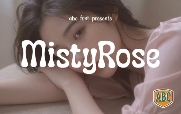 Mistyrose: The Psychedelic Typeface for Modern Design