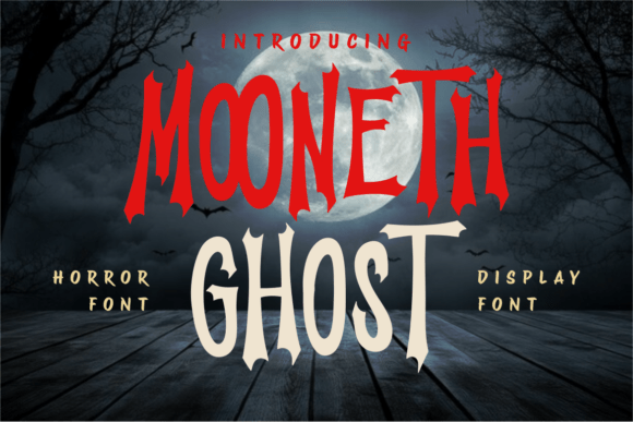 Mooneth Ghost: The Typeface That Whispers From the Shadows