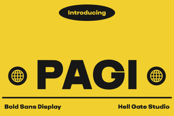 Pagi Bold: A Sans Serif That Marries Strength with Style