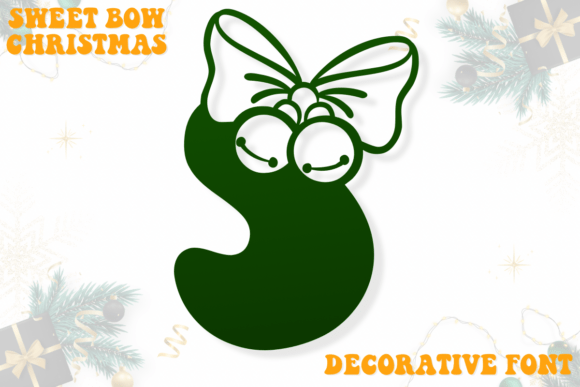 Sweet Bow Christmas: A Festive Font for Playful Holiday Designs