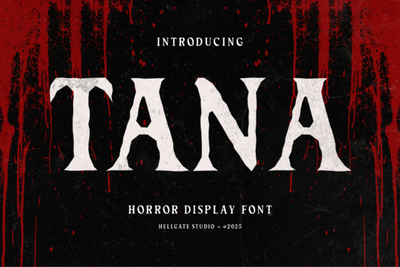 Tana: Crafting Fear and Elegance in Display Typography
