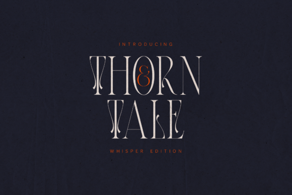 Thorn Tale – Whisper Edition: Where Poetry Meets Design