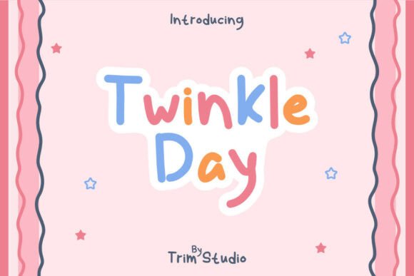 Twinkleday Regular: Capturing Whimsy in Your Designs